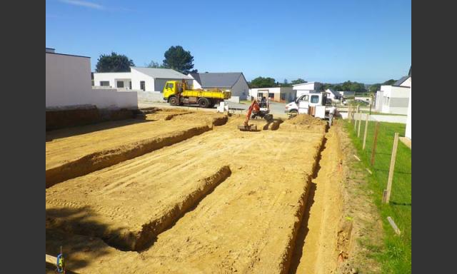 Terrassement et Maconnerie renovation Ã  Tonquedec